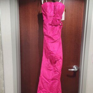 Karishma 3206 Magenta Prom Dress Size 0
